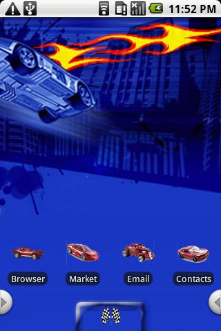 Hot Wheels Android Personalization