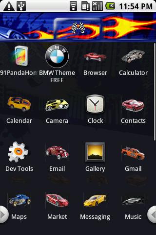 Hot Wheels Android Personalization