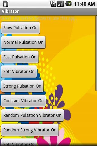 Vibrator Android Entertainment