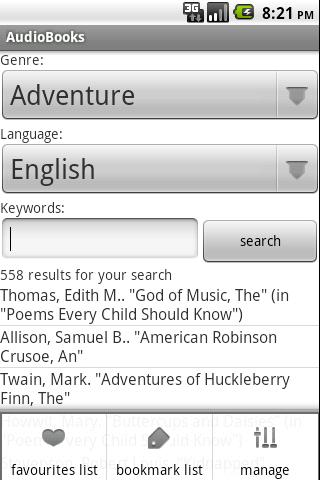 AudioBooks Android Entertainment