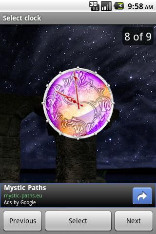 Mystic Clock Android Lifestyle