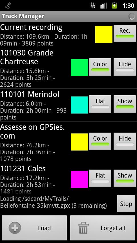 MyTrails (beta) Android Sports
