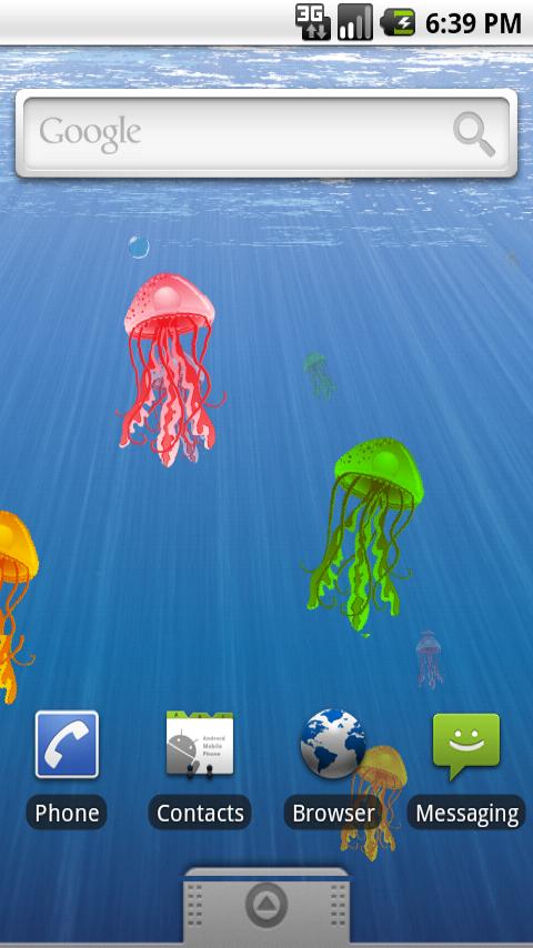 Jellyfish Tank Live Wallpaper