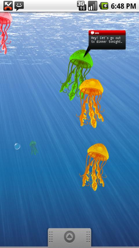 Jellyfish Tank Live Wallpaper Android Personalization