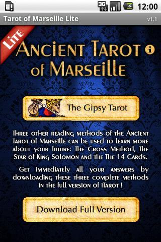 Tarot of Marseille Lite Android Lifestyle