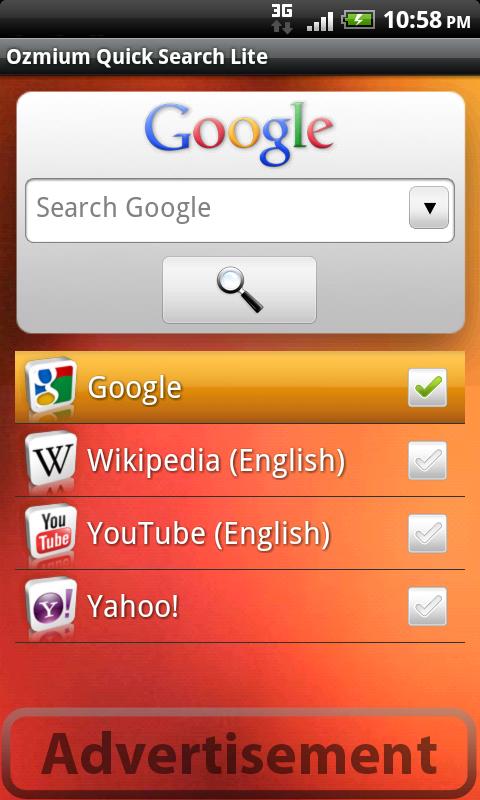 Quick Search Lite Android Tools