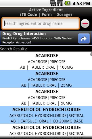 iGeneric -Generic Drugs & Meds Android Health & Fitness