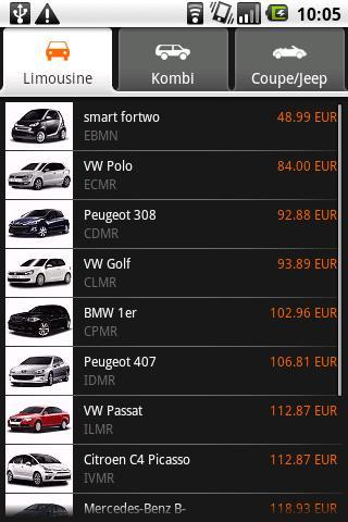 Sixt Rent a Car Android Travel & Local