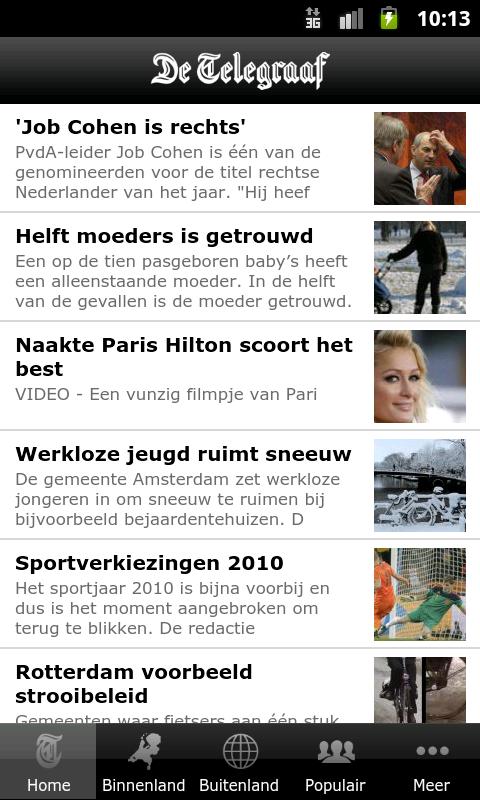 De Telegraaf Android News & Magazines