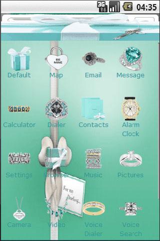 Tiffany & Co Android Personalization