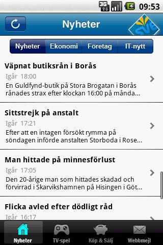 Sverige.nu Android News & Magazines
