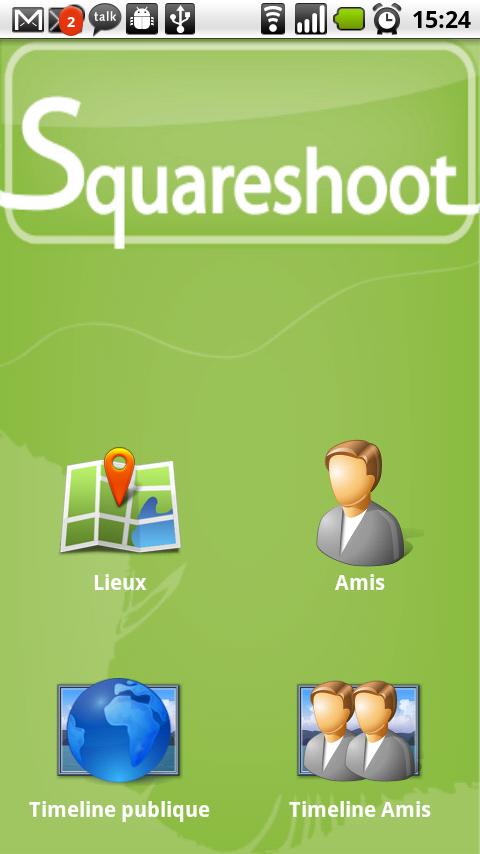 Squareshoot Android Social