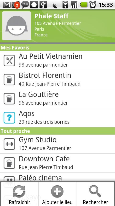 Squareshoot Android Social