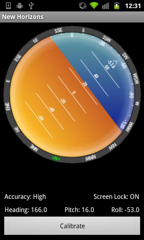 New Horizons Gyro Compass Android Tools