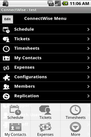 ConnectWise Mobile Android Productivity