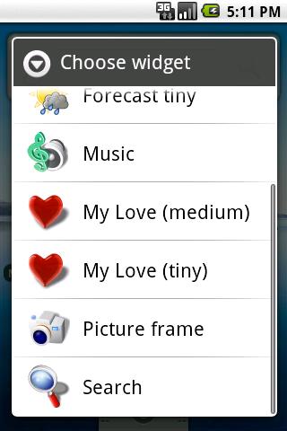 My love widget Android Lifestyle