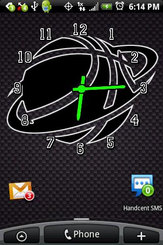 Basketball Alarm Clock Widget Android Personalization