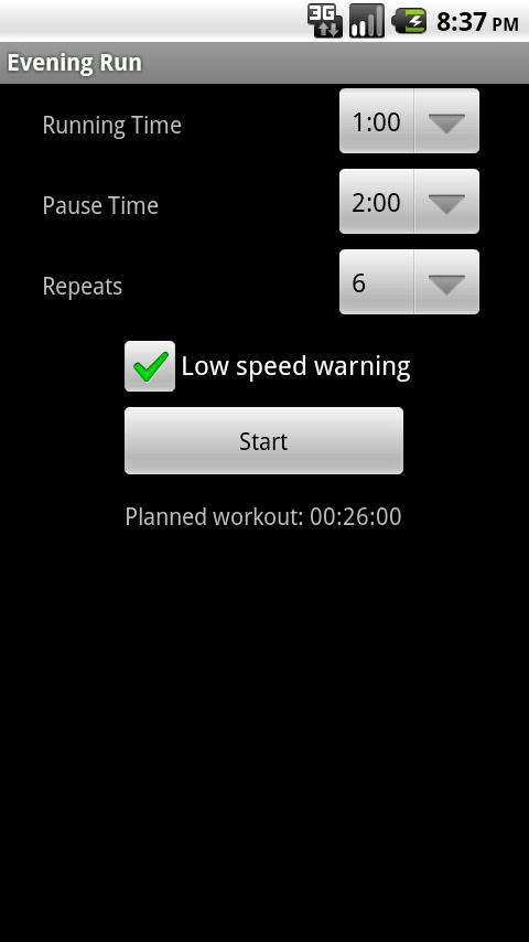 Evening Run Android Lifestyle