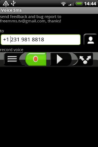 voice sms (free voice memos) Android Communication