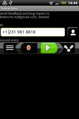 voice sms (free voice memos) Android Communication