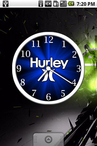Hurley Clocks Android Personalization