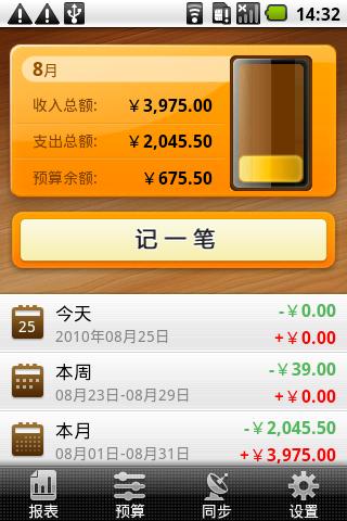 MyMoney(随手记) Android Finance