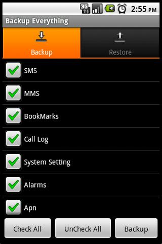 Backup Everything Android Tools