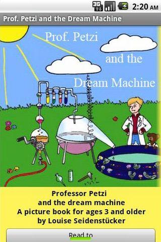 Petzi and the dream machine Android Entertainment