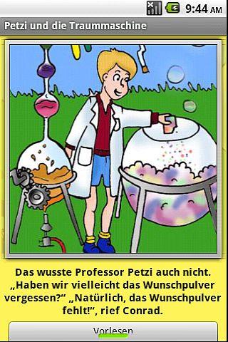 Petzi and the dream machine Android Entertainment