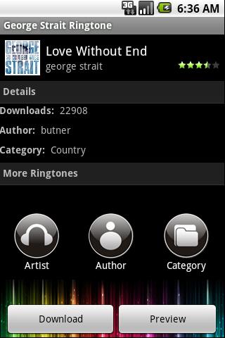 George Strait Ringtone Android Entertainment
