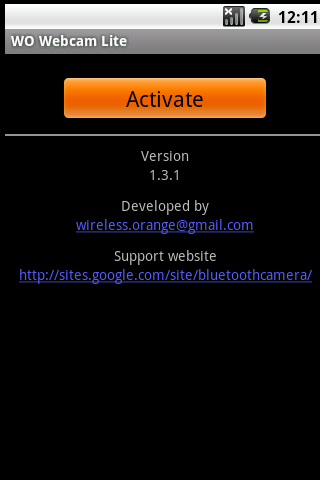 Bluetooth Camera Server Android Tools