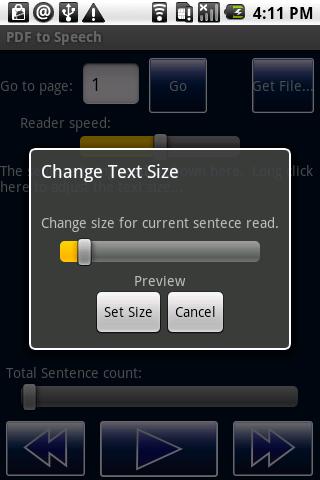 PDF to Speech Android Productivity