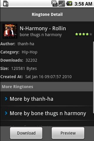 Bone Thugs-N-Harmony Ringtone Android Entertainment