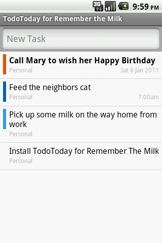 TodoToday Android Productivity