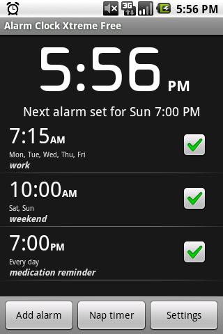 Alarm Clock Xtreme (FREE) Android Tools