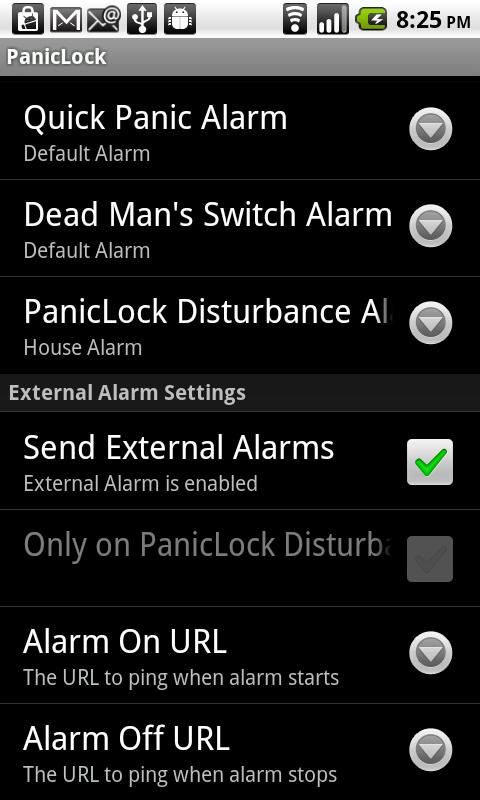 PanicLock Android Tools