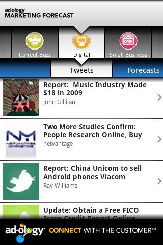 Marketing Forecast Android Finance