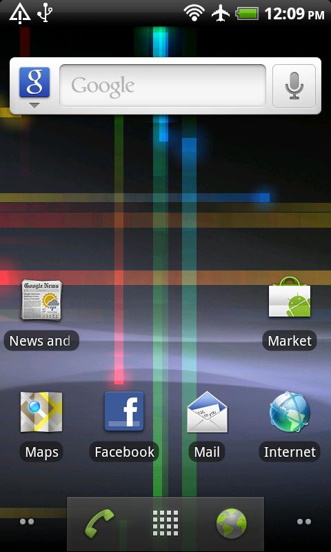 LiveWallpaper from Gingerbread Android Personalization