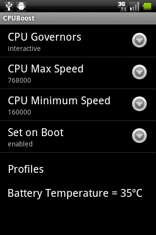 CPUBoostLite Android Tools