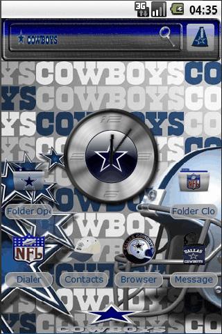 Cowboys-America’s Team Android Personalization