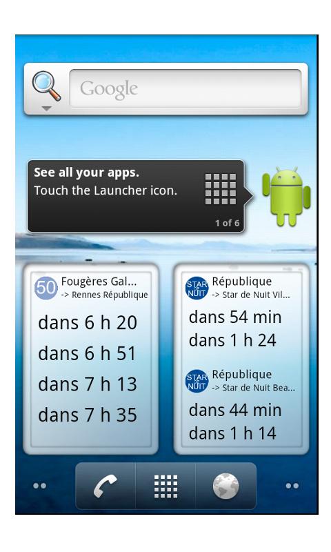 Transports Rennes Android Transportation