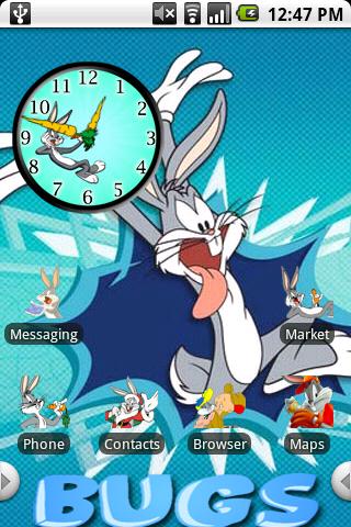 Bugs Bunny Theme Android Personalization