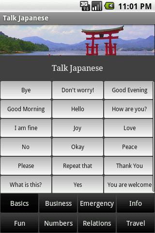Talk Japanese Android Travel & Local