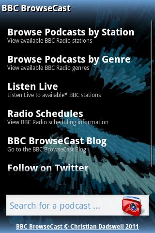 BBC BrowseCast (Google Listen) Android Media & Video
