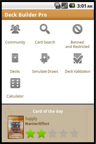 Yugioh Deck Builder Android Tools