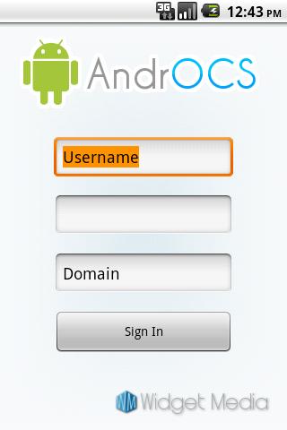 AndrOCS Beta Android Communication