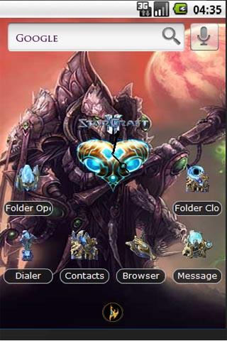 Starcraft Protoss Android Personalization