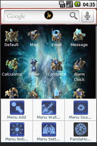 Starcraft Protoss Android Personalization