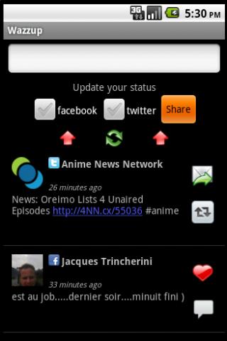 Wazzup Android Social