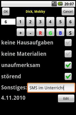 Klassenbuch Android Tools